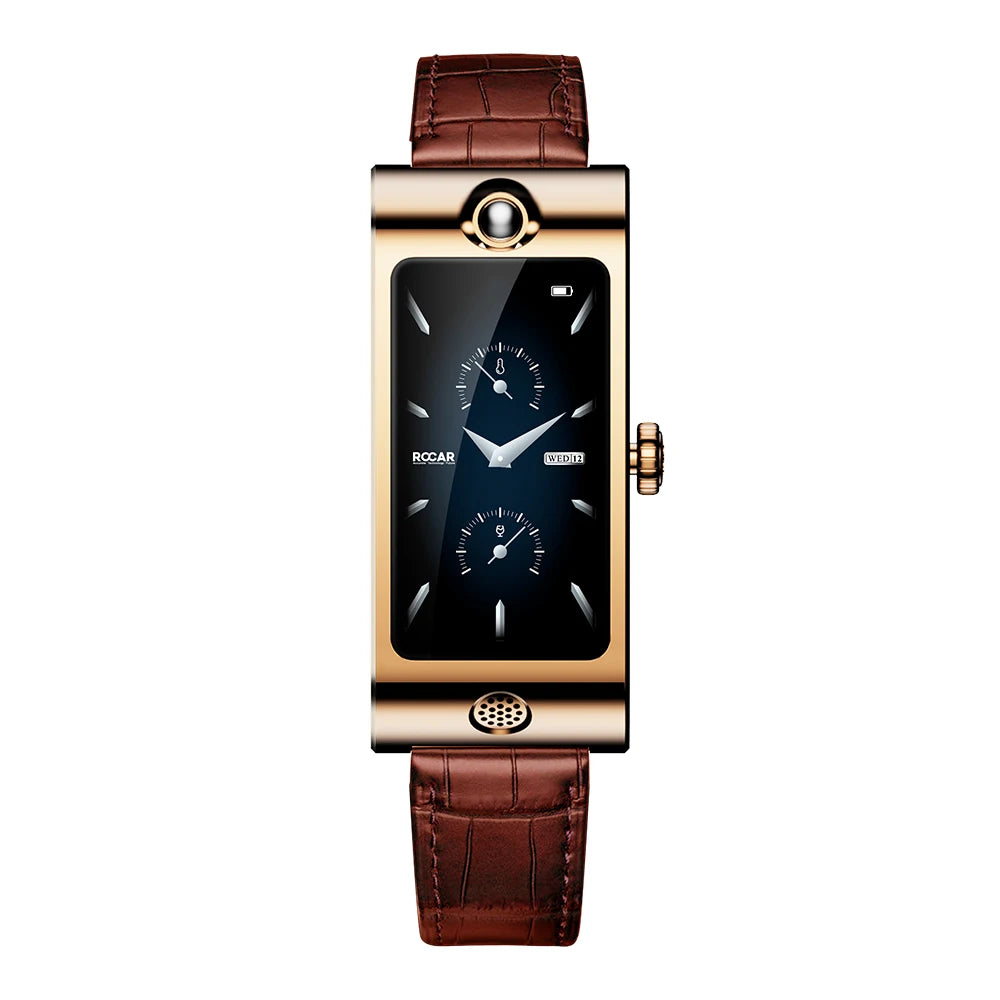 ROCAR Alcohol Smart Watch New Waterproof Thermometer Fitness Activity Tracker Heart Rate Monitor Watch Smart Bracelet