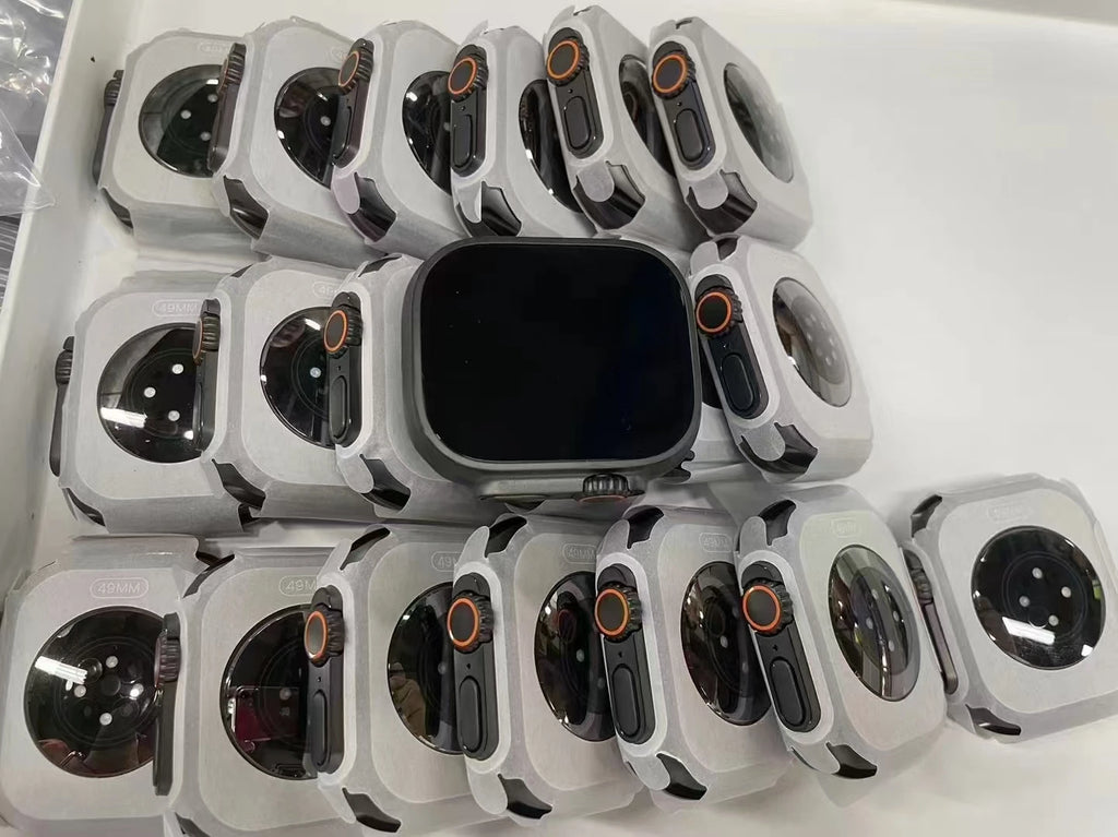 Wholesale Original Used Smart Watch for Watch Series 9 S9 S8 S7 S6 S5 Compass Square Design IP68 Waterproof OLED Display